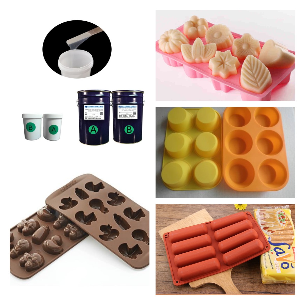 蛋糕可以使用食品級(jí)硅膠翻模嗎 ？